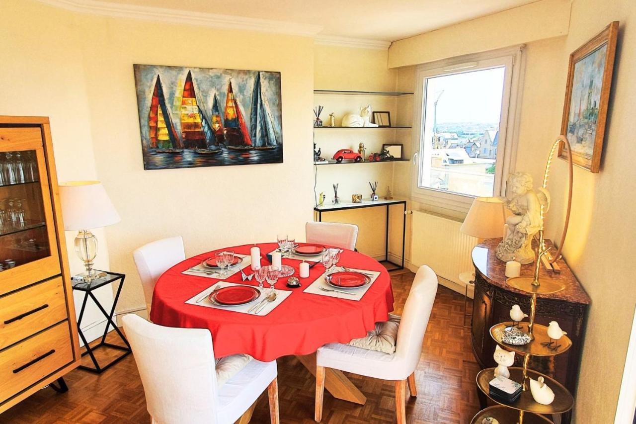 Bright Apt With Balcony Panoramic View Saint-Malo Exterior foto